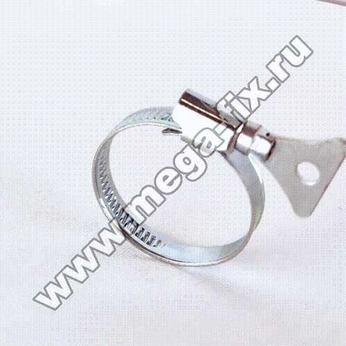 Хомуты червячные MGF с металлическим ключом W1
