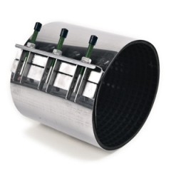 Хомуты ремонтные из маслобензостойкой резины